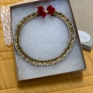 Noonday Gold Cream Choker